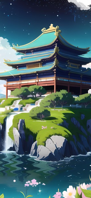 古风山水