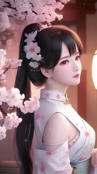 国风旗袍美女