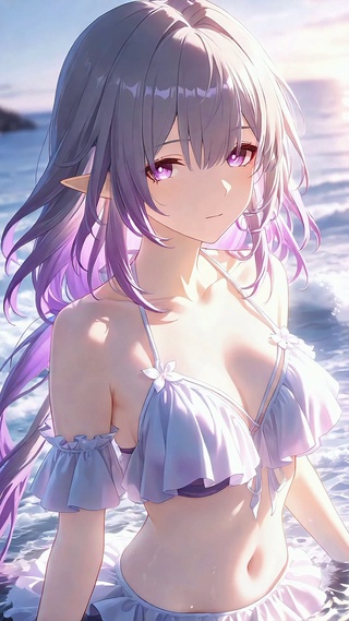 遐蝶丨夏日海滩丨