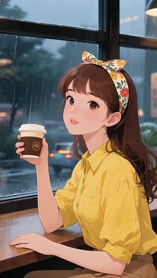 黄衣女孩