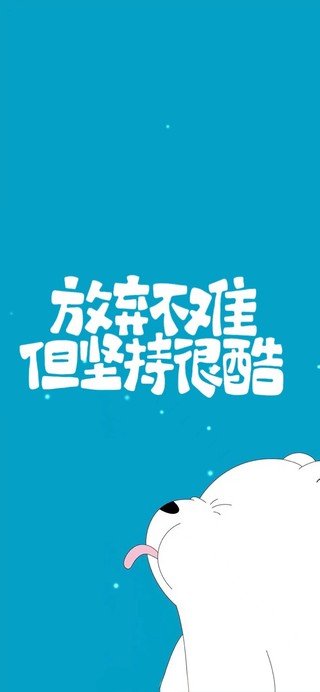 坚持的小熊