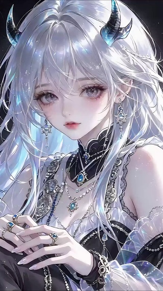 唯美星空冰域魔女