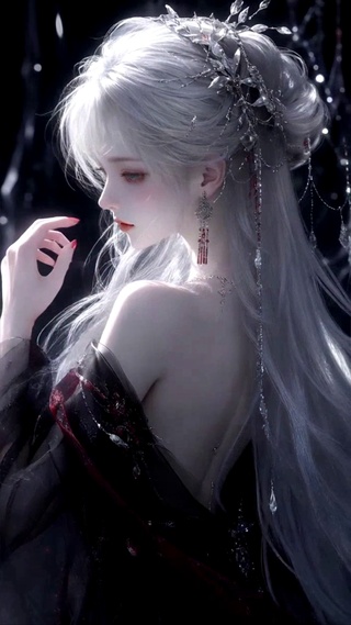 美女梳妆