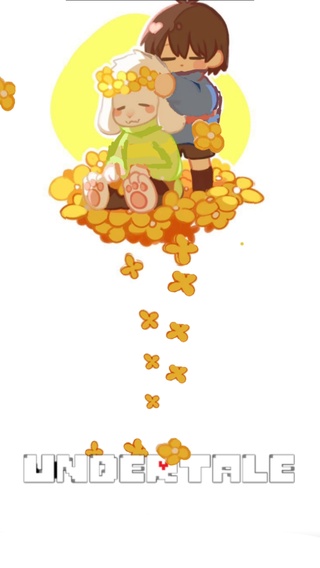 传说之下 小羊×弗 《花环》