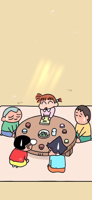 小新与伙伴露营