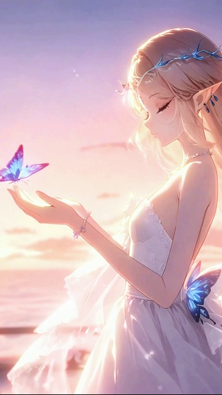 卡提希娅丨蝶挽斜阳丨