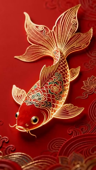 金鲤呈祥