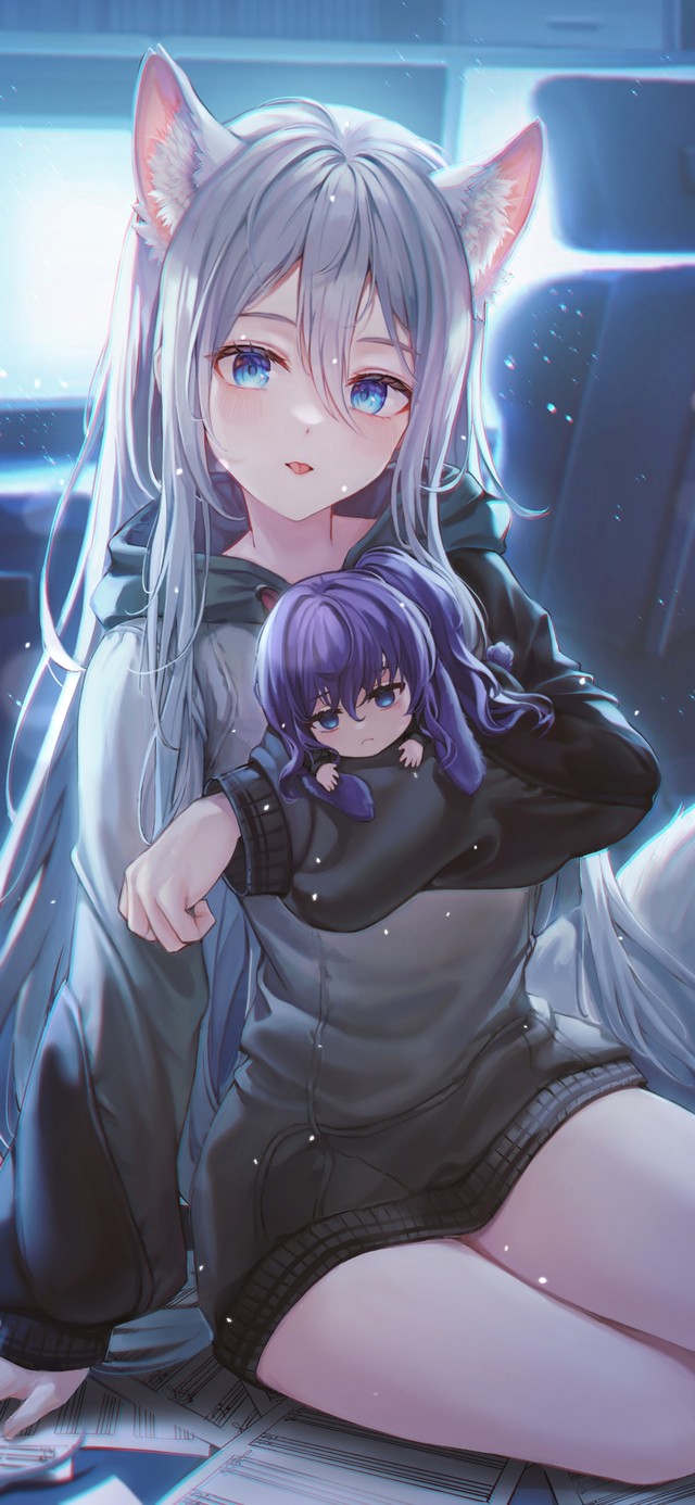 4K清纯可爱猫耳少女