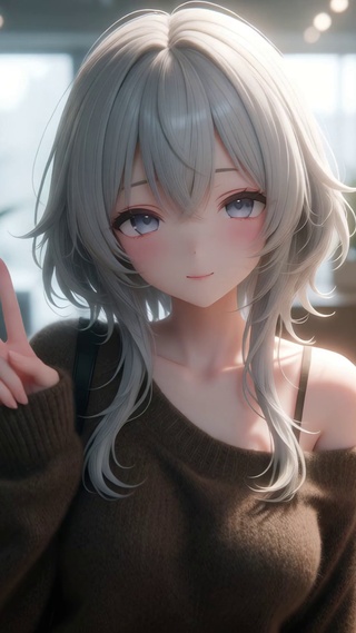 可爱女孩