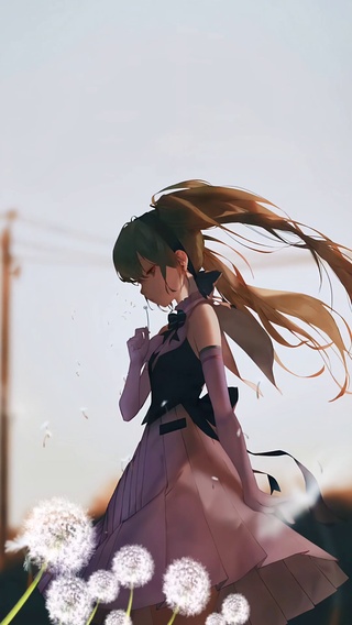 蒲公英随风飘(初音)