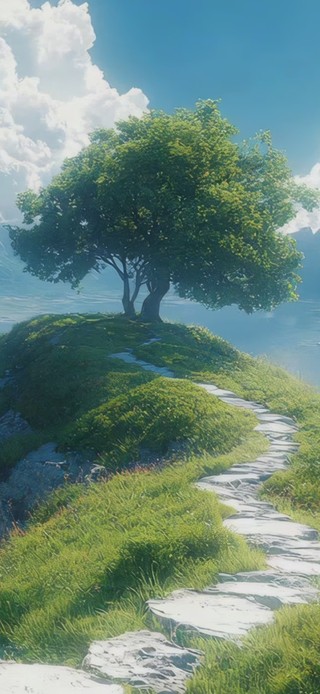 山巅风景