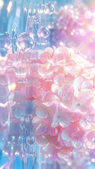 梦幻绣球花