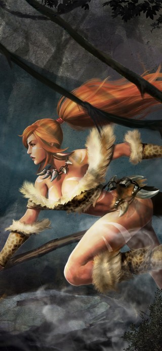 原来是丛林豹女