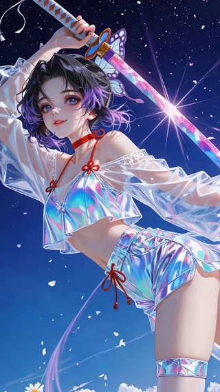 幻彩蝴蝶美少女蝴蝶忍