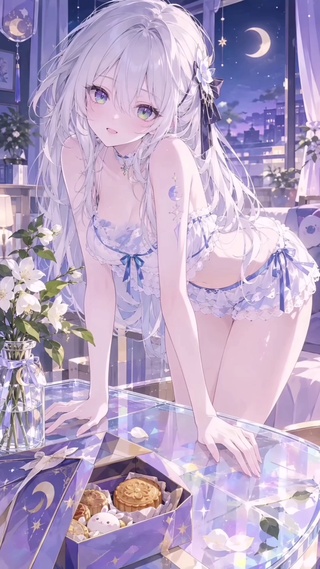 秋宵月