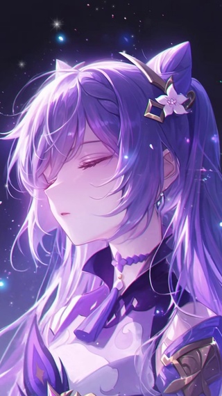 刻晴丨星空少女丨