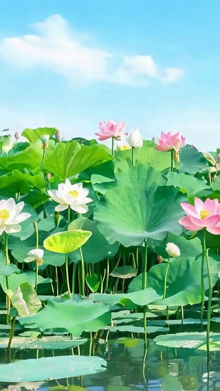 夏天荷花