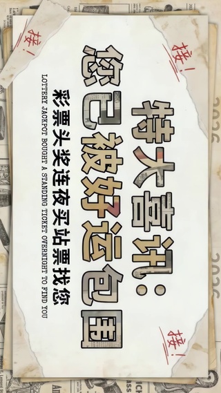 好运包围通知书