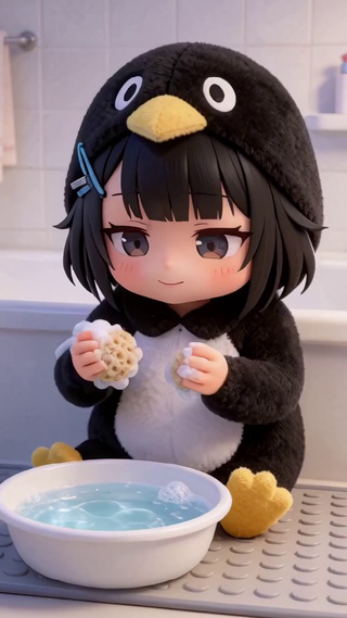 可爱小企鹅