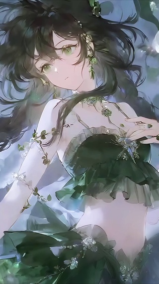 栀子花森系少女