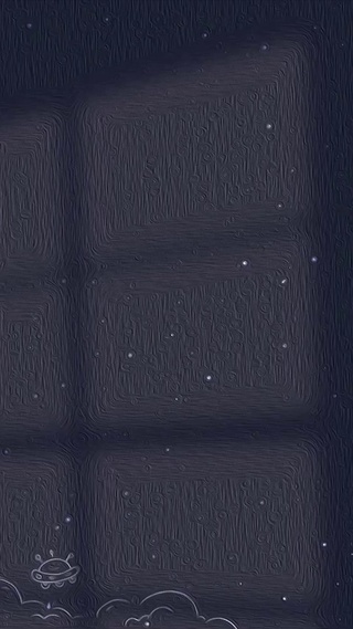 油画宇航员复古贴纸_1