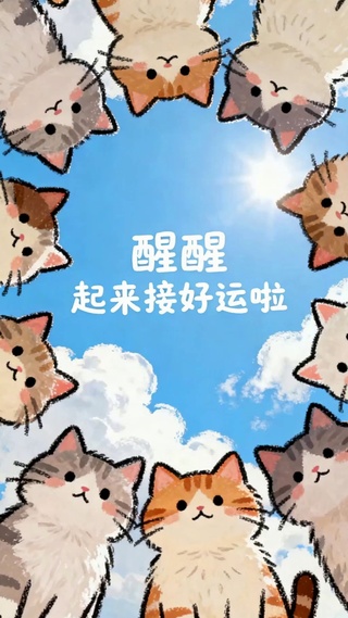 猫猫送好运