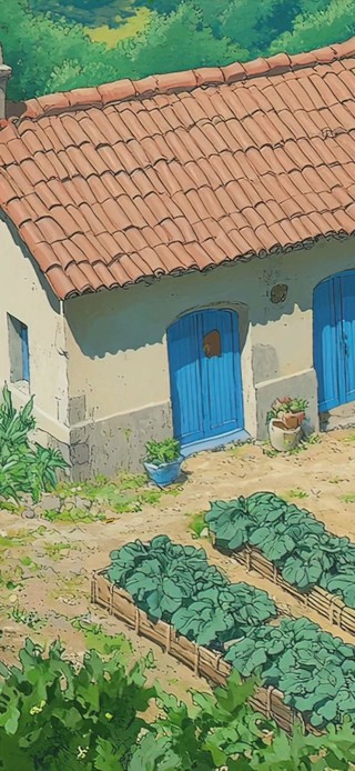 护眼绿景