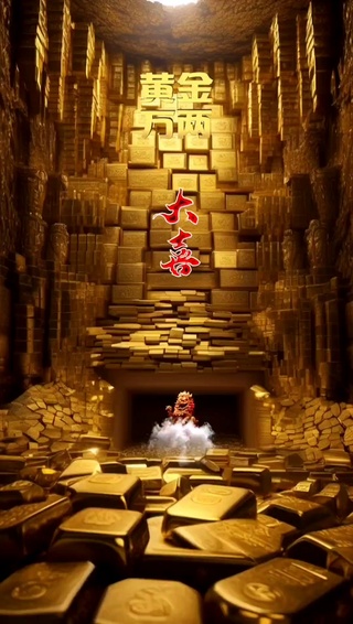 黄金万两 你要发财