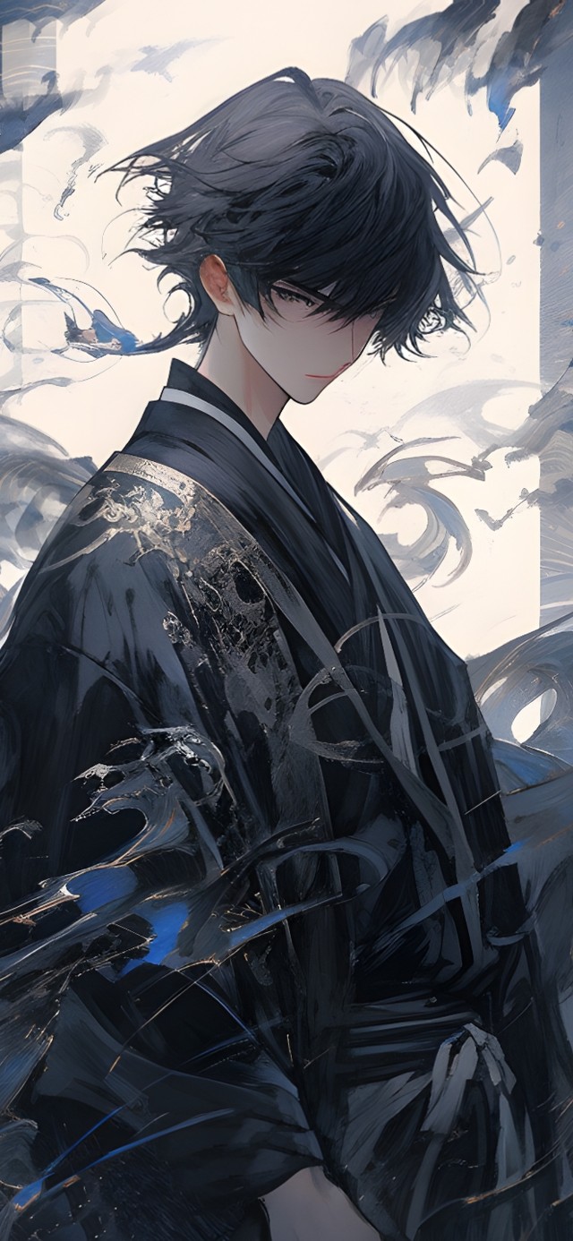 4k水墨少年