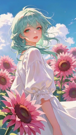 小清新治愈女孩壁纸