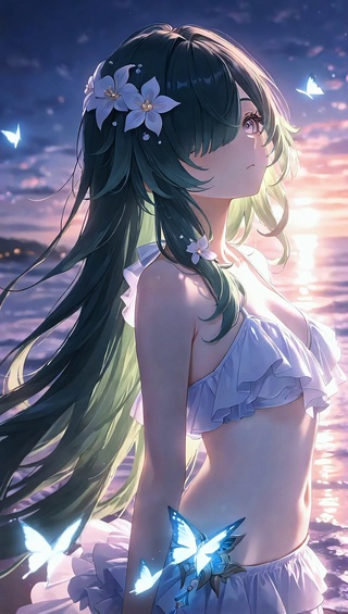 沃雅妮莎丨暮色海滩丨