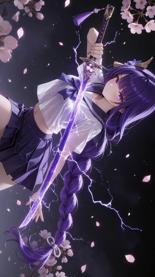持剑少女