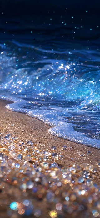星落蓝海