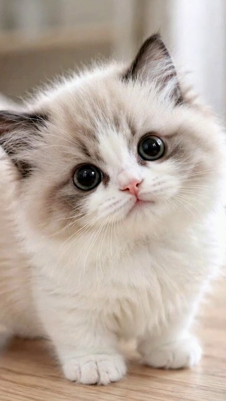 软萌可爱布偶小奶猫