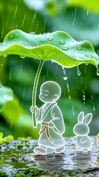 治愈护眼小雨4K