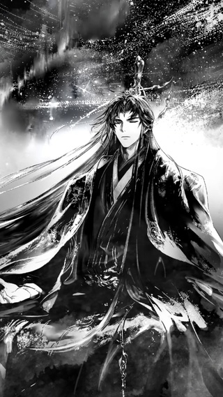 顾时夜 夜长如岁 水墨版