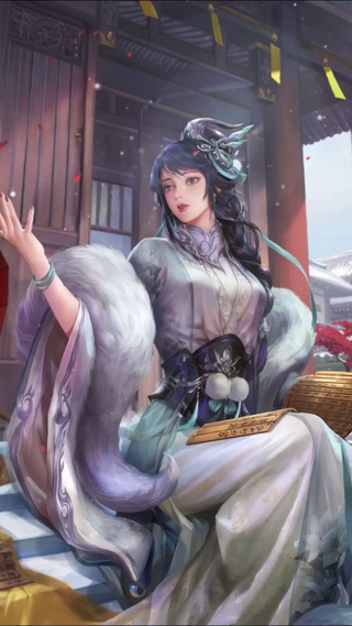 唯美古风美女