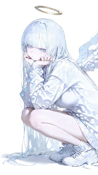 白发天使萝莉