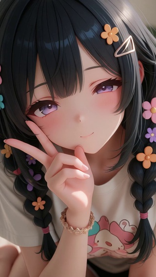 可爱女孩