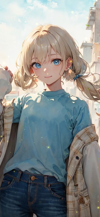 废土金发少女