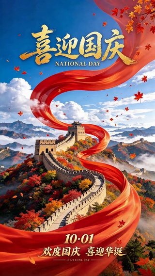 国庆节，国庆快乐声声影影