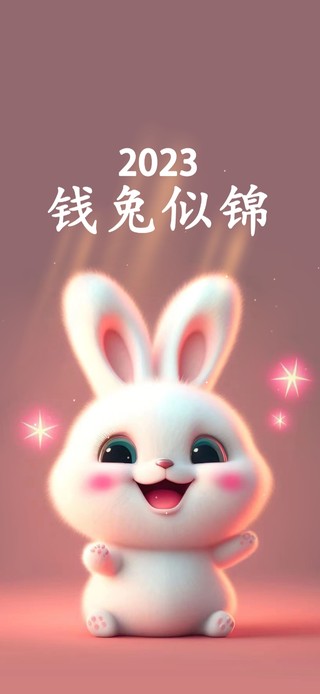新的一年 钱兔似锦