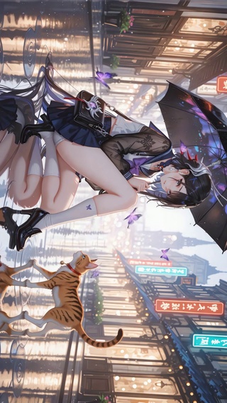 雨街邂逅