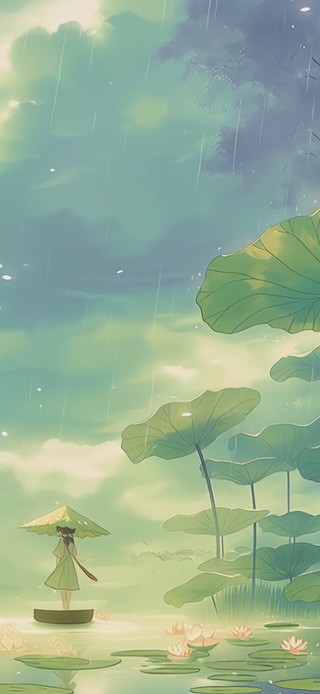 听雨·荷间渡
