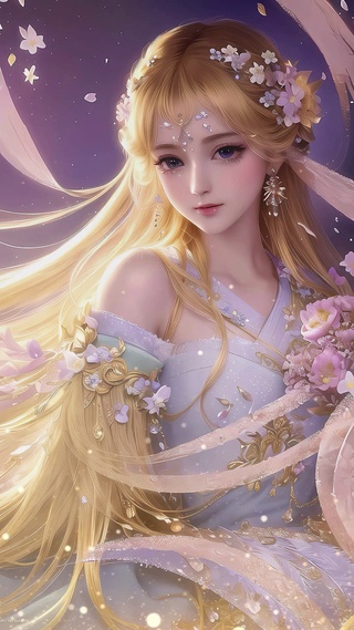 金发美少女