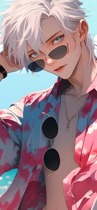 夏日海滩 五条悟