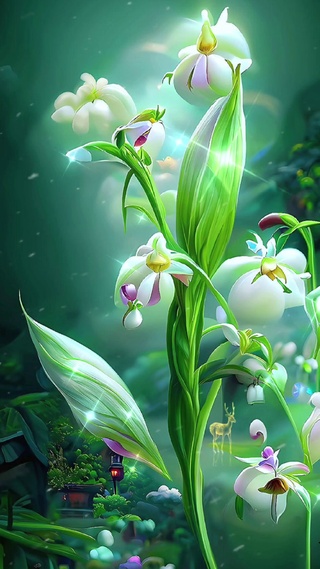 护眼铃兰花