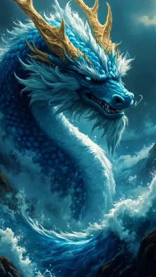 神龙出海