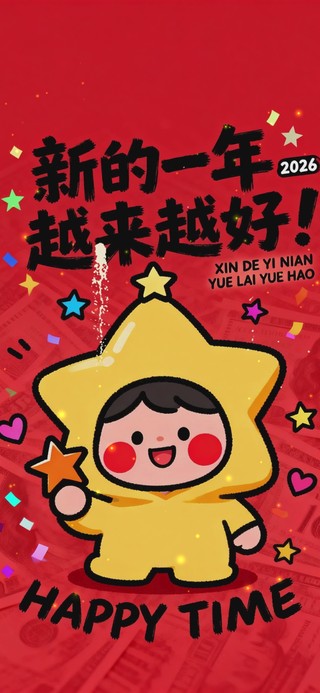 新的一年越来越好