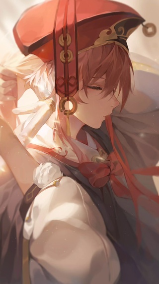 最美烟绯财神爷壁纸4k